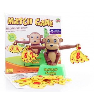 Образователна игра Raya Toys - Смятай с маймунка Образователна игра Raya Toys - Смятай с маймунка