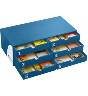 Образователна игра с карти Haba - За езиково развитие и речеви упражнения, 136 части Образователна игра с карти Haba - За езиково развитие и речеви упражнения, 136 части