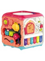 Образователна играчка 6 в 1 Chipolino - Куб сортер, пиано 