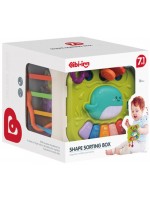 Образователна играчка 7 в 1 Chipolino - Куб сортер