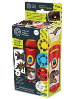 Образователна играчка Brainstorm - Фенерче с прожектор, Динозаври