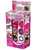 Образователна играчка Brainstorm - Фенерче с прожектор, Пухкави животни Образователна играчка Brainstorm - Фенерче с прожектор, Пухкави животни