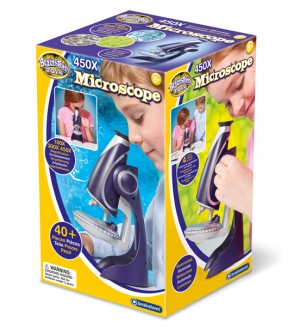 Образователна играчка Brainstorm - Oсветен микроскоп