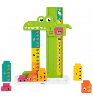 Образователна играчка Fisher Price - Adding Alligator