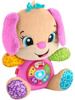 Образователна играчка Fisher Price Laugh & Learn - Кученце, розово, на български език