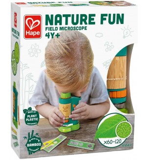 Образователна играчка HaPe International Nature Fun - Полеви микроскоп