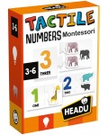 Образователна играчка Headu Montessori - Тактилни числа