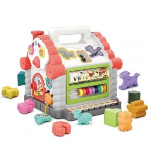 Образователна играчка Hola Toys - Къщичка със звук и светлина