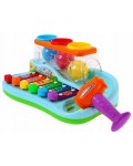Образователна играчка Hola Toys - Ксилофон с топки и чукче