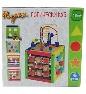 Образователна играчка Playsense - Логически куб