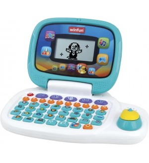 Образователна играчка WinFun - Лаптоп, английски и испански