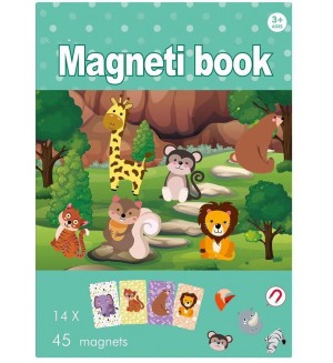 Образователна книжка с магнити Raya Toys - Светът на животните Образователна книжка с магнити Raya Toys - Светът на животните
