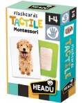 Образователни флаш карти Headu Montessori - Животни, с докосване