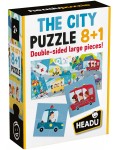 Образователни пъзели Headu - Градска среда, 8+1