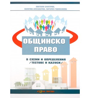 Общинско право в схеми и определения (тестове и казуси) 2016 г. - Нова звезда