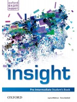 Английски език за 8. клас Insight Pre - Intermediate SB