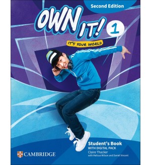 Own it! Level 1 Student's Book with Digital Pack Second Edition / Английски език - ниво 1: Учебник с онлайн упражнения