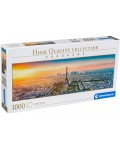 Панорамен пъзел Clementoni от 1000 части - Изглед към Париж