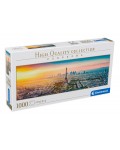 Панорамен пъзел Clementoni от 1000 части - Изглед към Париж