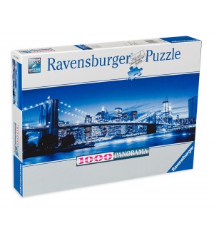 Пъзел Ravensburger от 1000 части - Светлия Ню Йорк