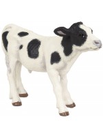 Фигурка Papo Farmyard Friends – Черно-бяло теленце