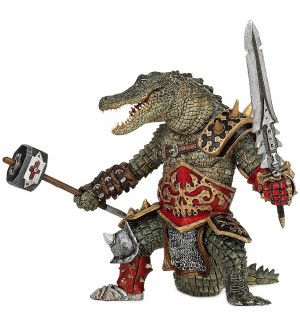 Фигурка Papo Fantasy World – Воинът Крокодил