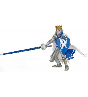 Фигурка Papo The Medieval Era – Рицар на Синия дракон