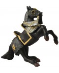 Фигурка Papo The Medieval Era – Конят на рицаря с черни доспехи