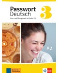 Passwort Deutsch Neu 3: Kurs- und Ubungsbuch + CD / Немски език - ниво А2: Учебник и учебна тетрадка + CD