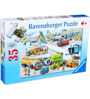 Пъзел Ravensburger от 35 части - Натоварено летище