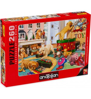 Пъзел Anatolian от 260 части - Кучешка игра
