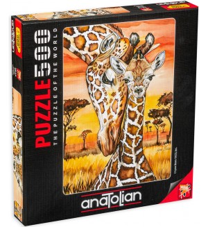 Пъзел Anatolian от 500 части - Жираф