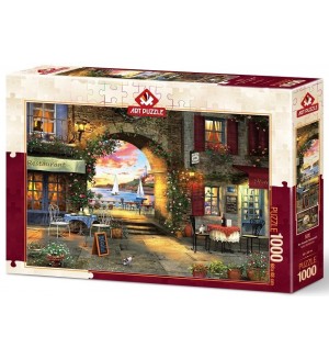Пъзел Art Puzzle от 1000 части - Морски ресторант