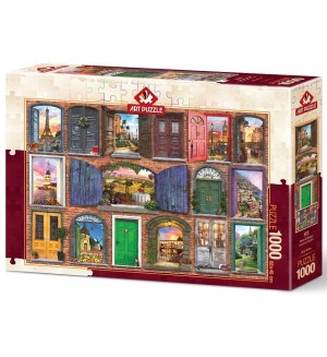 Пъзел Art Puzzle от 1000 части - Приказни врати