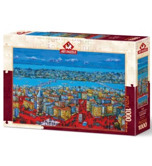 Пъзел Art Puzzle от 1000 части - Приказният Истанбул
