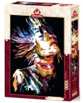 Пъзел Art Puzzle от 1000 части - Цветен портрет