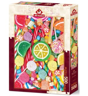 Пъзел Art Puzzle от 500 части - Бонбони