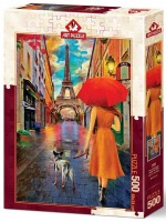 Пъзел Art Puzzle от 500 части - Под дъжда