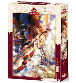 Пъзел Art Puzzle от 500 части - Виолончелистка