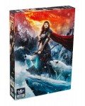 Пъзел Black Sea Puzzles от 1000 части - Богинята на Севера, Душан Маркович