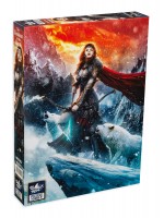 Пъзел Black Sea Puzzles от 1000 части - Богинята на Севера, Душан Маркович