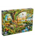 Пъзел Black Sea Puzzles от 1000 части - Горски създания, Ейдриан Честърман