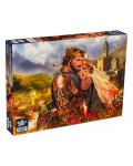 Пъзел Black Sea Puzzles от 1000 части - Последната целувка на цар Иван Шишман, Калоян Стоянов
