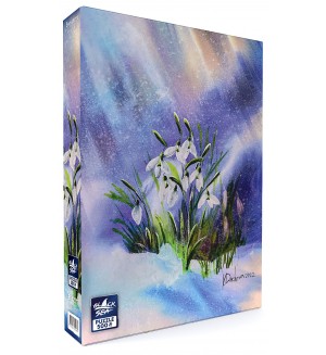 Пъзел Black Sea от 500 части - Кокичета в снега