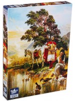 Пъзел Black Sea Puzzles от 1000 части - Легенда за Цар Самуил, Васил Горанов Пъзел Black Sea Puzzles от 1000 части - Легенда за Цар Самуил, Васил Горанов