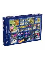 Пъзел Bluebird от 1000 части - Синя кутия Пъзел Bluebird от 1000 части - Синя кутия