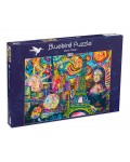 Пъзел Bluebird от 1000 части - Iconic Travel -  Puzzle 1,000 pieces