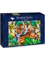 Пъзел Bluebird от 1500 части - Тигър