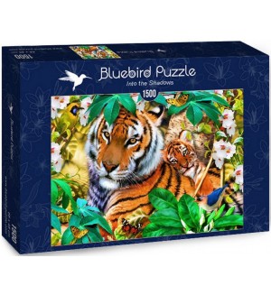 Пъзел Bluebird от 1500 части - Тигър