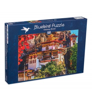 Пъзел Bluebird от 500 части - Азиатска постройка